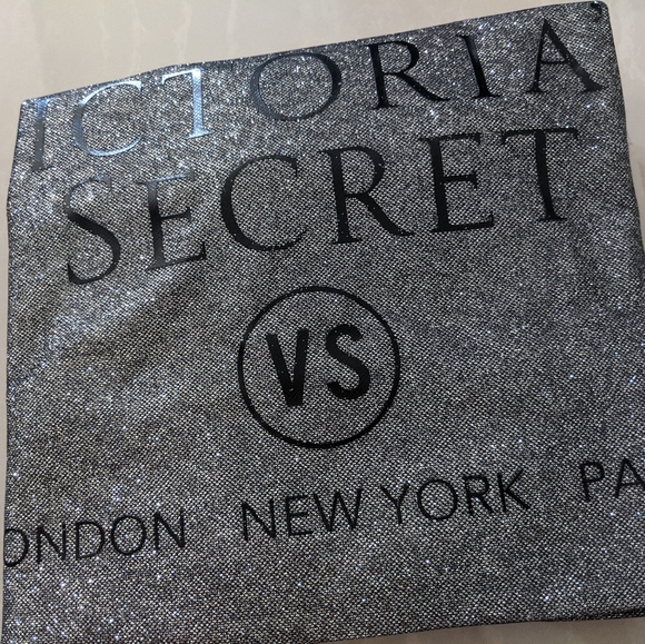 SOLD! Victoria's Secret Glitter Weekender Bag - Picture 3 of 3
